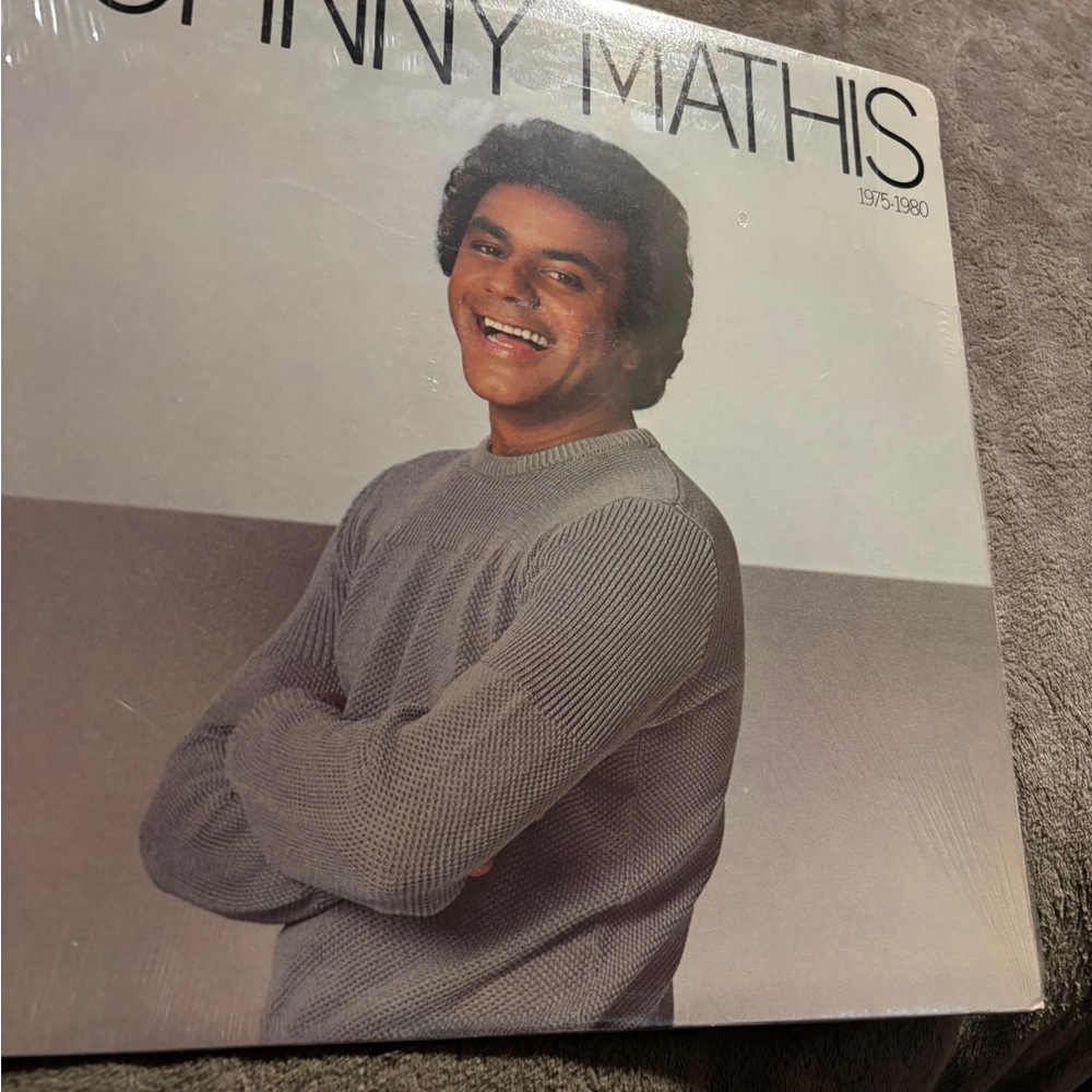 Johnny Mathis The Best Of  1975-1980 LP Viny Record
